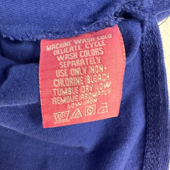 Woman Within Womens Embroidered Pullover Top Size 1X Blue White Boho Paisley - Picture 5 of 8